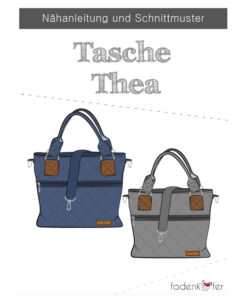 Papierschnittmuster Tasche Thea - Fadenkäfer