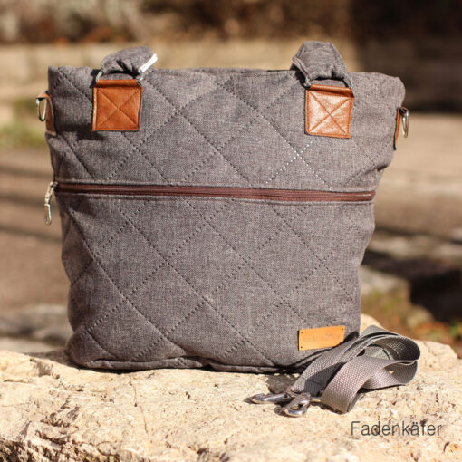 Papierschnittmuster Tasche Thea - Fadenkäfer