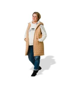 Papierschnittmuster Weste Damen Gr 32 - 58 - Fadenkäfer