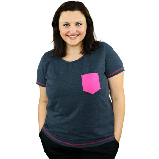 Papierschnittmuster Basicshirt Gr. 32 - 58 - Fadenkäfer