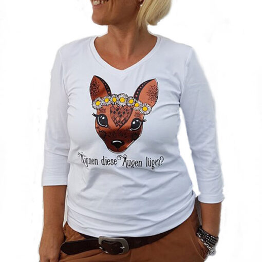 Papierschnittmuster Basicshirt Gr. 32 - 58 - Fadenkäfer