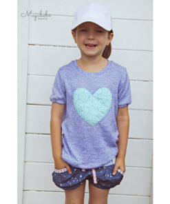 Papierschnittmuster Basicshirt Kinder Gr 74 - 164 - Fadenkäfer