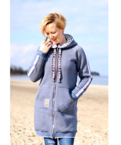 Papierschnittmuster Longjacket Nala Damen Gr. 32 - 58 - Fadenkäfer