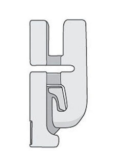 Anleitung Pfaff Rollsäumer 3mm für IDT™-System