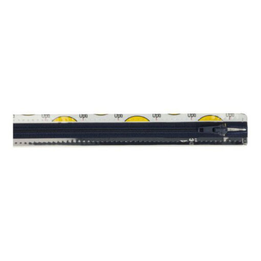 Krampenreissverschluss 5 mm OPTI - teilbar - dunkelblau 75 cm