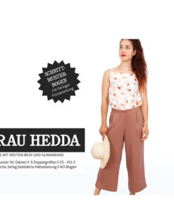 Papierschnittmuster "Frau Hedda" Hose Gr 146 - 52 - Studio Schnittreif