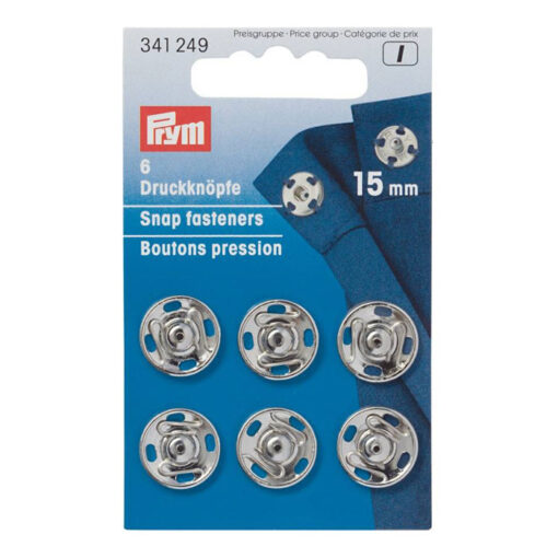 Prym 341249 Druckknöpfe 15 mm