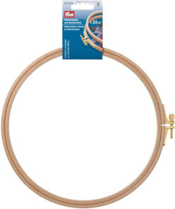 Prym 611678 Stickrahmen 22 cm Buchenholz