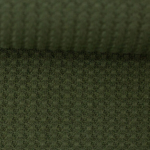 Baumwollstrickstoff - "Rocko" - khaki