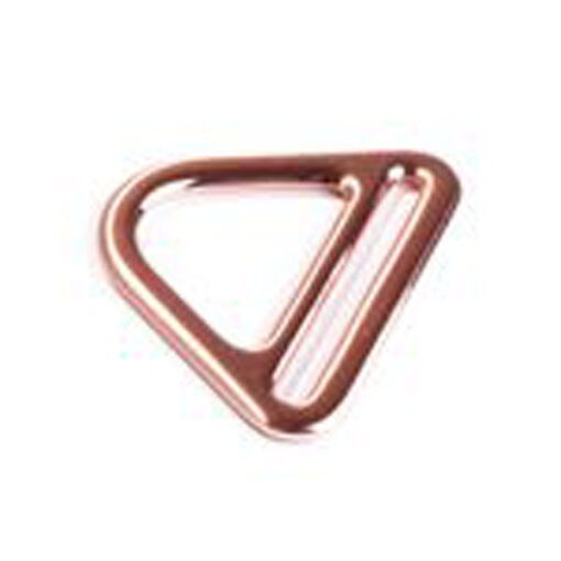 D-Ring mit Steg 40mm - kupfer
