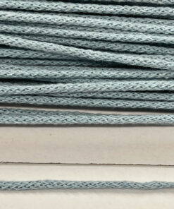 Baumwollkordel 3 mm - dusty hellblau