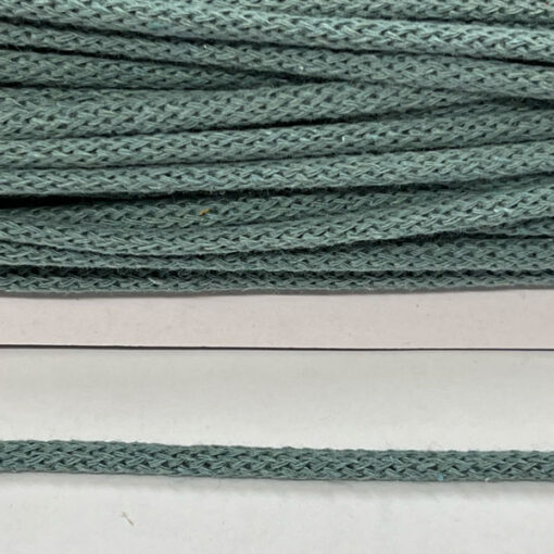 Baumwollkordel 5 mm - dusty mint