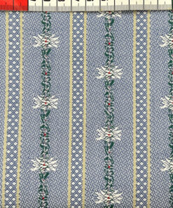 Jacquard Baumwolle - Edelweiss Schwingen - hellblau