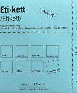 #mehrEtikette - 11.Edition - summer
