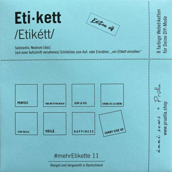 #mehrEtikette - 11.Edition - summer