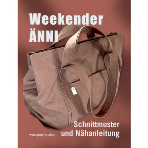 Papierschnittmuster Weekender "Ännie" - Prülla