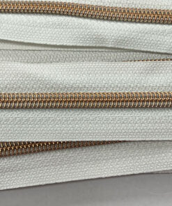 Reissverschluss 6.5 mm - weiss