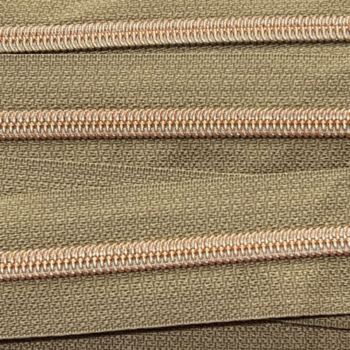 Reissverschluss 6.5 mm - taupe