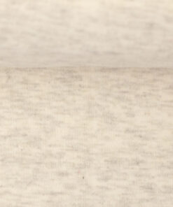 Alpenfleece - naturweiss meliert - helle Fleeceseite