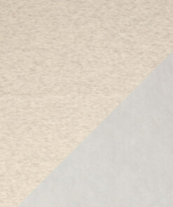 Alpenfleece - naturweiss meliert - helle Fleeceseite