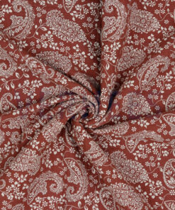 Double Gauze - Paisley - rost