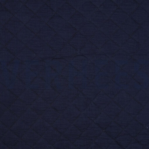 Double Gauze Quilt - dunkelblau