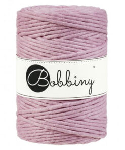 5 mm - Makramee Kordel von Bobbiny - dusty pink