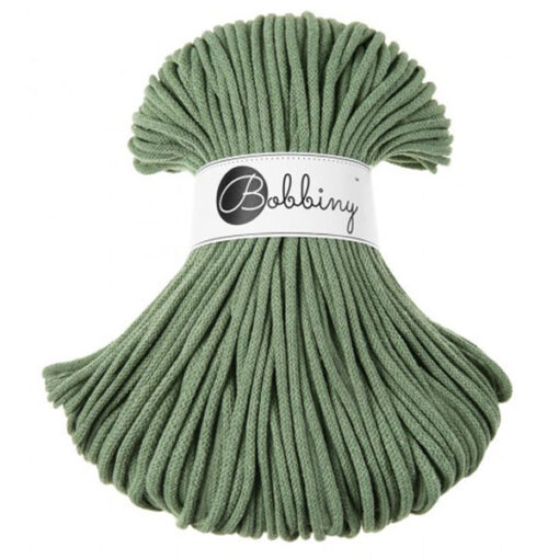 5 mm PREMIUM - Makramee Kordel / Schnur von Bobbiny - eucalyptus
