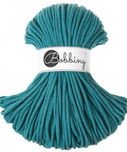 5 mm PREMIUM - Makramee Kordel / Schnur von Bobbiny - teal