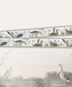 Webband Acufactum Graugänse - natur / beige