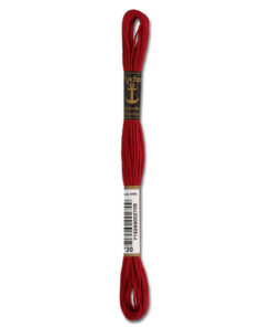 Anchor Sticktwist - weinrot 020