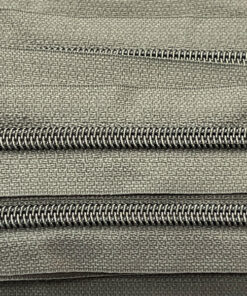 Reissverschluss 6.5 mm - mausgrau / gunmetal