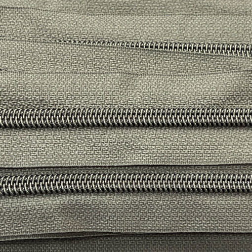 Reissverschluss 6.5 mm - mausgrau / gunmetal