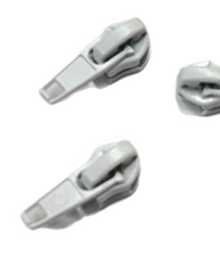 Schieber für 6.5 mm Reissverschluss - weiss