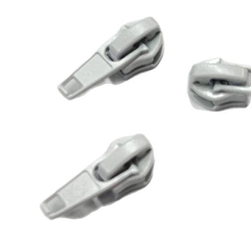 Schieber für 6.5 mm Reissverschluss - weiss