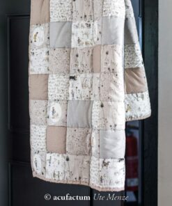 Baumwolle - "Tupfen" - acufactum beige