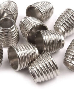 Kordelende - Metall - nickel