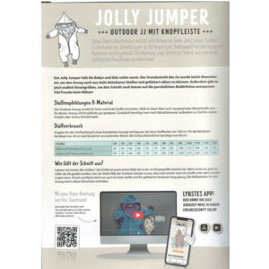 Papierschnittmuster Jolly Jumper Outdoor 2 - Gr 50 - 122 - Lybstes