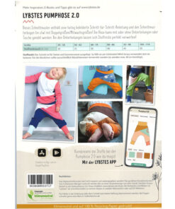 Papierschnittmuster Pumphose 2.0 - Gr 44 - 110 - Lybstes