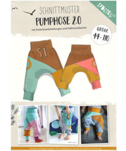 Papierschnittmuster Pumphose 2.0 - Gr 44 - 110 - Lybstes