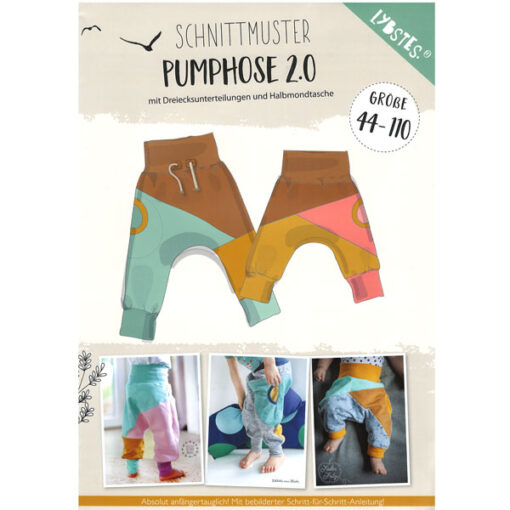 Papierschnittmuster Pumphose 2.0 - Gr 44 - 110 - Lybstes