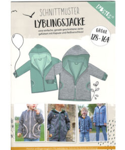 Papierschnittmuster Lieblingsjacke - Gr 128 - 164 - Lybstes