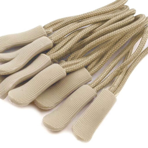 Reissverschluss Anhänger - beige