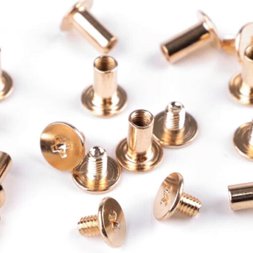 Buchschraube 10 mm - rosegold