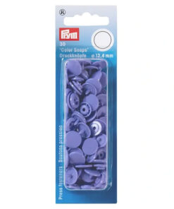 Prym Nähfreie Druckknöpfe "Color Snaps" rund flieder