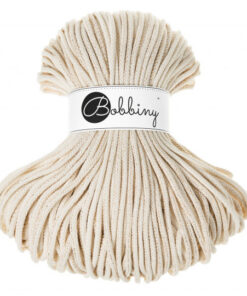 5 mm PREMIUM - Makramee Kordel / Schnur von Bobbiny - golden natural