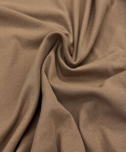 Jersey Baumwolle - Rippjersey - taupe