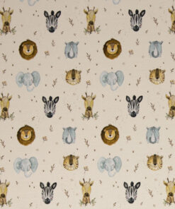Jersey Baumwolle - "Safari" by Christiane Zielinski - beige / natur