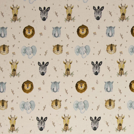 Jersey Baumwolle - "Safari" by Christiane Zielinski - beige / natur