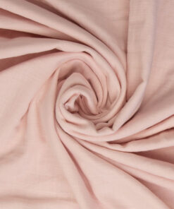 Double Slub Musselin "Sorea" uni - peach